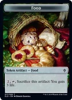 2019 Magic the Gathering Throne of Eldraine - Tokens #017/020 Food Front