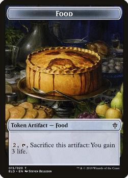 2019 Magic the Gathering Throne of Eldraine - Tokens #015/020 Food Front