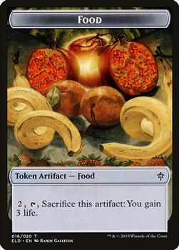 2019 Magic the Gathering Throne of Eldraine - Tokens #016/020 Food Front