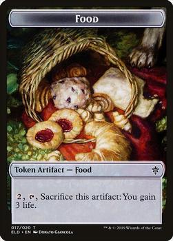 2019 Magic the Gathering Throne of Eldraine - Tokens #017/020 Food Front