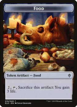 2019 Magic the Gathering Throne of Eldraine - Tokens #018/020 Food Front