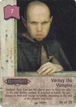 1996 TSR Spellfire Master the Magic - Nightstalkers - Chase Cards #16 Varney the Vampire Front
