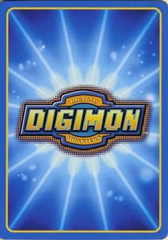 1999 Digimon Series 2 Booster #Bo-100 Crest of Courage Back