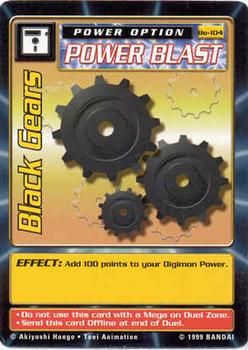 1999 Digimon Series 2 Booster #Bo-104 Black Gears Front