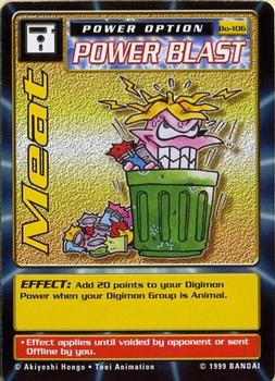 1999 Digimon Series 2 Booster #Bo-106 Meat Front