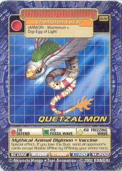2002 Digimon Series 5 Booster #Bo-242 Quetzalmon Front