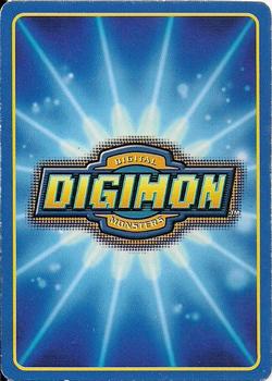 1999 Digimon: Digi-Battle CCG Series 1 Starter Set #St-01 Agumon Back