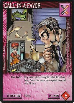 1995 WildStorm CCG Limited #NNO Call In A Favor Front