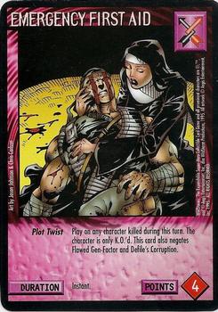 1995 WildStorm CCG Limited #NNO Emergency First Aid Front