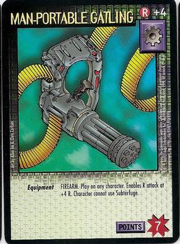 1995 WildStorm CCG Limited #NNO Man-Portable Gatling Front