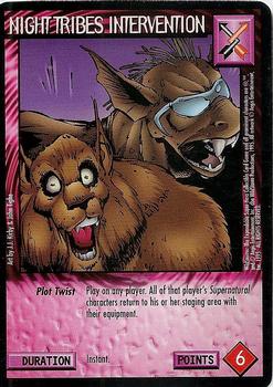 1995 WildStorm CCG Limited #NNO Night Tribes Intervention Front