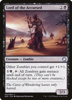 2019 Magic the Gathering Game Night #32 Lord of the Accursed Front