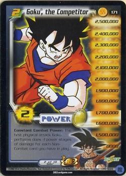 2002 Score Dragon Ball Z World Games Saga #171 Goku, the Competitor Front