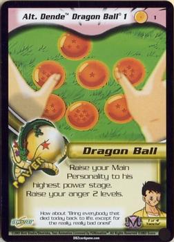 2003 Score Dragon Ball Z Buu Saga #1 Alt. Dende Dragon Ball 1 Front