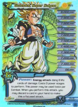 2003 Score Dragon Ball Z Buu Saga #155 Gotenks, Super Saiyan Front