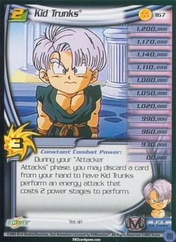2003 Score Dragon Ball Z Buu Saga #167 Kid Trunks Front
