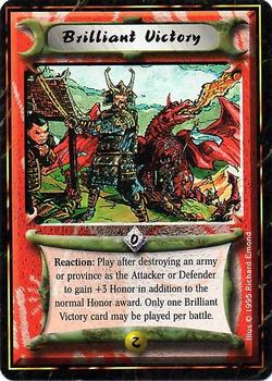 1995 Legend of the Five Rings: Imperial Edition #NNO Brilliant Victory Front