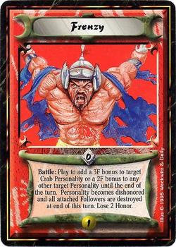1995 Legend of the Five Rings: Imperial Edition #NNO Frenzy Front