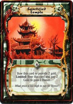 1995 Legend of the Five Rings: Pre-Imperial Edition #NNO Sanctified Temple Front