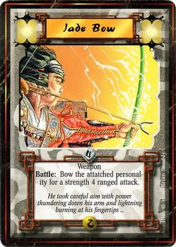1995 Legend of the Five Rings: Pre-Imperial Edition #NNO Jade Bow Front