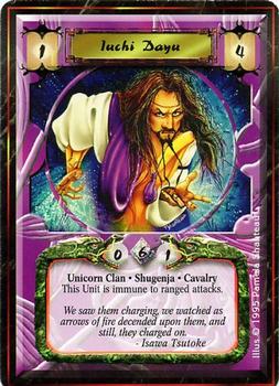 1995 Legend of the Five Rings: Pre-Imperial Edition #NNO Iuchi Dayu Front