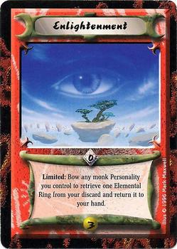 1996 Legend of the Five Rings: Forbidden Knowledge #NNO Enlightenment Front