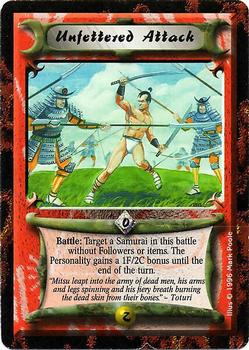 1996 Legend of the Five Rings: Forbidden Knowledge #NNO Unfettered Attack Front