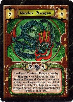 1996 Legend of the Five Rings: Emerald Edition #NNO Water Dragon Front
