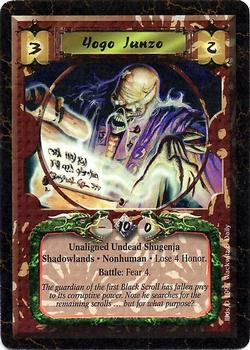 1997 Legend of the Five Rings: Obsidian Edition #NNO Yogo Junzo Front