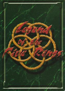 1998 Legend of the Five Rings: Jade Edition #NNO Treacherous Terrain Back