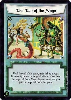 1999 Legend of the 5 Rings: Pearl Edition #NNO The Tao of the Naga Front