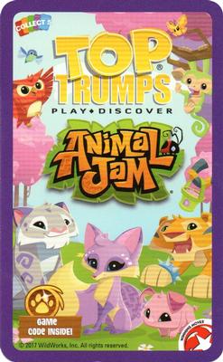 2017 Top Trumps Animal Jam #NNO Title Card Front