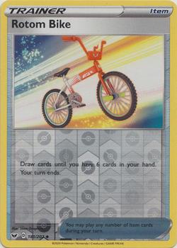 2020 Pokemon Sword & Shield - Reverse-Holos #181/202 Rotom Bike Front