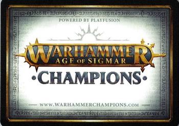 2018 Warhammer Age Of Sigmar Champions Onslaught #68 Glimpse the Future Back