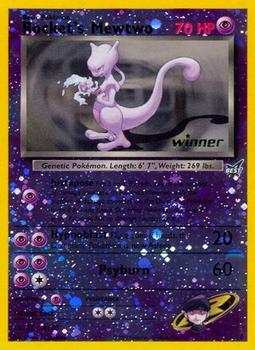 2002 Pokemon Best Of Game #8 Rocket's Mewtwo Front