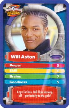2008 Top Trumps Juniors Power Rangers Operation Overdrive #NNO Will Aston Front