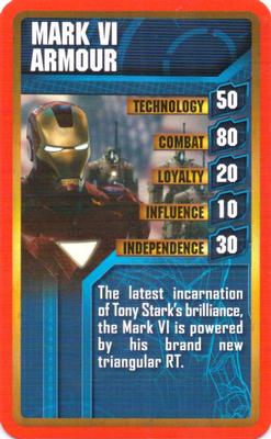 2009 Top Trumps Specials Iron Man 2 #NNO Mark VI Armour Front
