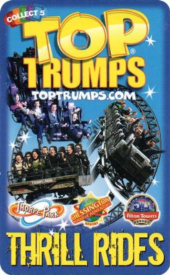 2013 Top Trumps Thrill Rides #NNO Kobra Back