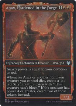 2020 Magic The Gathering Theros Beyond Death - Foil #264 Anax, Hardened in the Forge Front