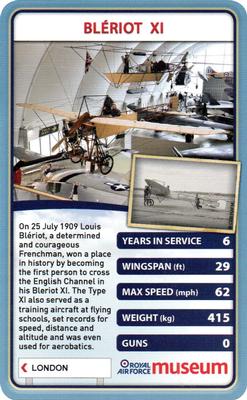 2013 Top Trumps Royal Air Force Museum #NNO Bleriot XI Front