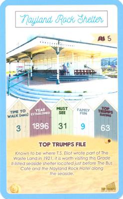 2019 Top Trumps Margate 30 Things to See #5 Nayland Rock Shelter Front