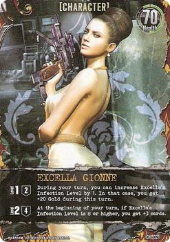 2011 Bandai Resident Evil Outbreak Deck Building Game #CH-021 Excella Gionne Front