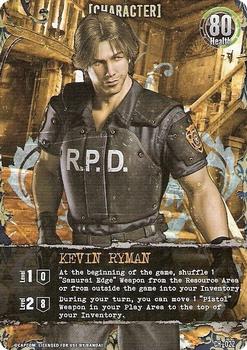 2011 Bandai Resident Evil Outbreak Deck Building Game #CH-022 Kevin Ryman Front