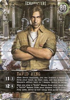 2011 Bandai Resident Evil Outbreak Deck Building Game #CH-023 David King Front