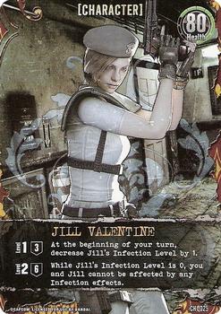 2011 Bandai Resident Evil Outbreak Deck Building Game #CH-025 Jill Valentine Front