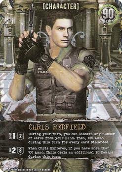 2011 Bandai Resident Evil Outbreak Deck Building Game #CH-028 Chris Redfield Front