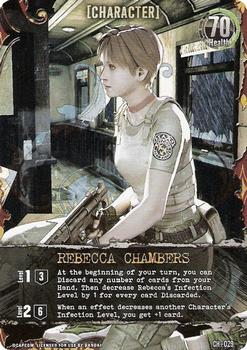 2011 Bandai Resident Evil Outbreak Deck Building Game #CH-029 Rebecca Chambers Front