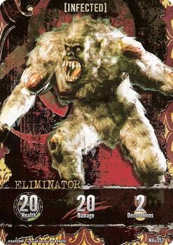 2011 Bandai Resident Evil Outbreak Deck Building Game #MA-052 Eliminator Front