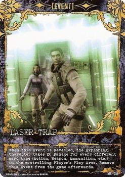 2011 Bandai Resident Evil Outbreak Deck Building Game #MA-056 Laser Trap Front