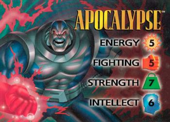 1996 Fleer Marvel Overpower IQ Expansion #NNO APOCALYPSE Front